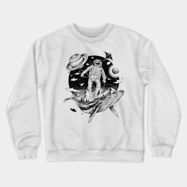 LOST IN THE COSMOS Crewneck Sweatshirt by thiagobianchini